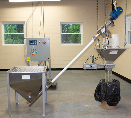 Batch-Weigh system from AFC in the test lab